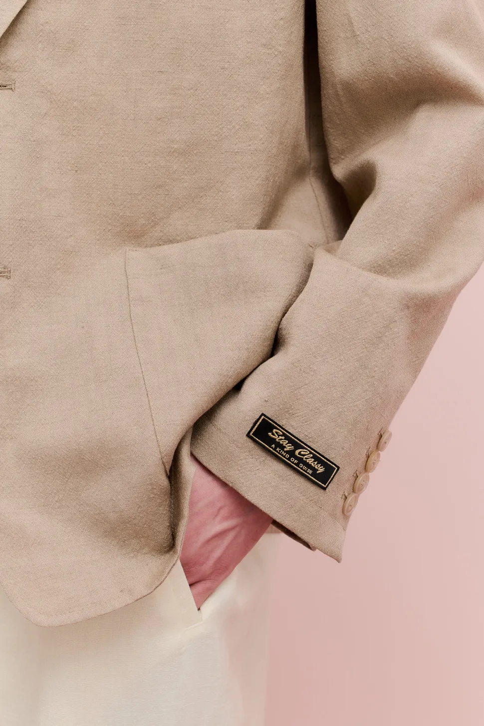 DECONSTRUCTED PEAK BLAZER