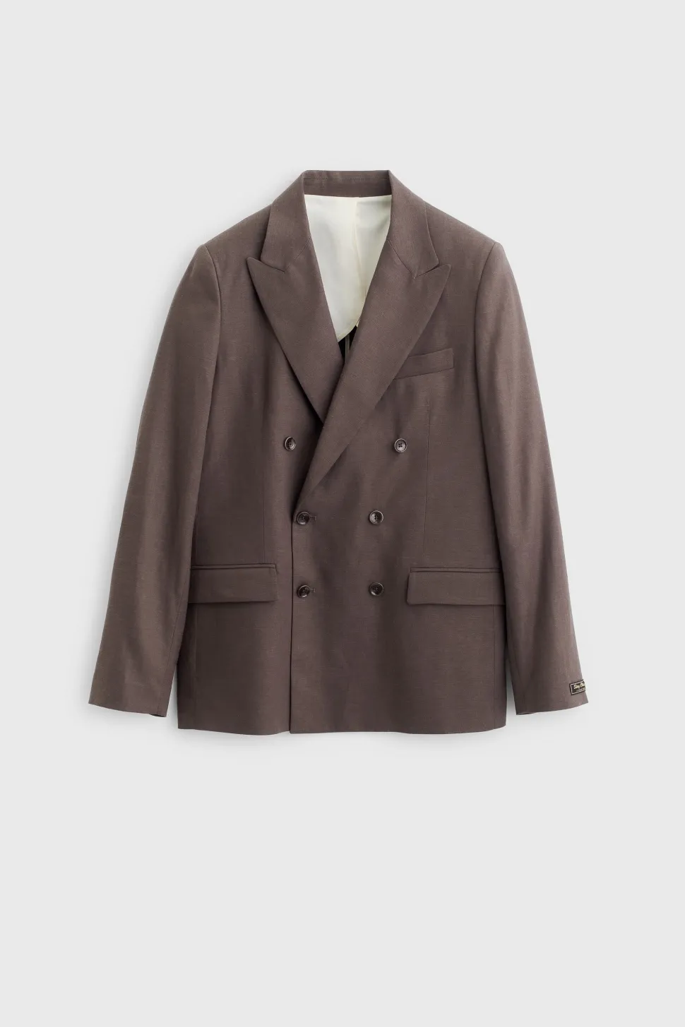 DOUBLE BREASTED PEAK BLAZER
