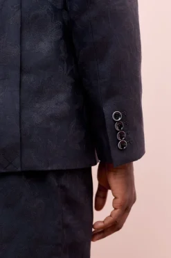 DOUBLE BREASTED PEAK BLAZER
