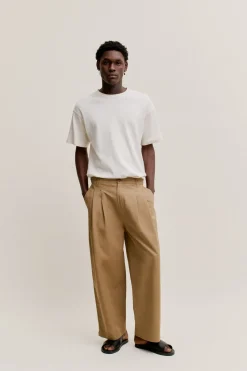 FLEXIBLE WIDE TROUSERS