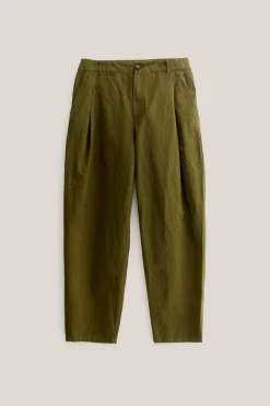 FOLDED WIDE TROUSERS