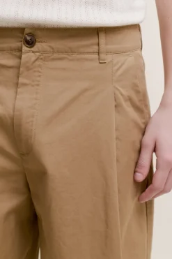 FOLDED WIDE TROUSERS