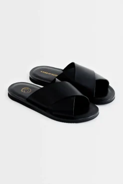 LEATHER SLIPPER