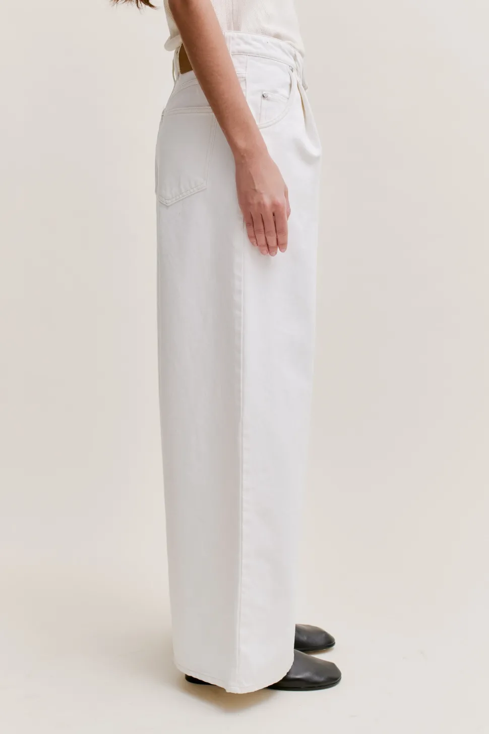 PADMA PLEATED DENIM