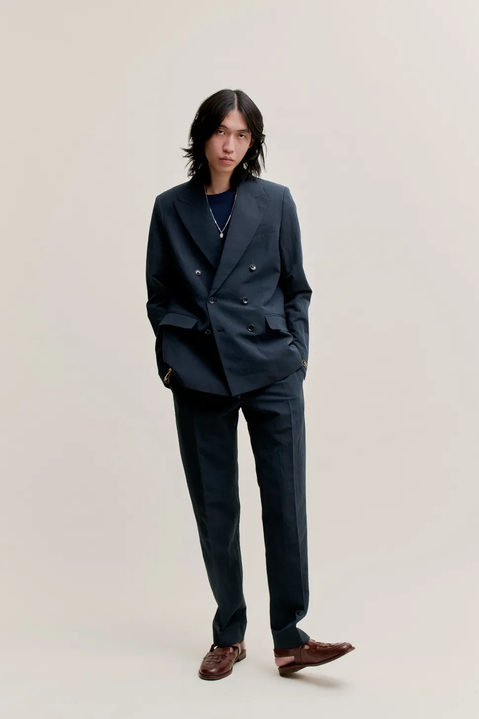RELAXED TAILORED TROUSERS