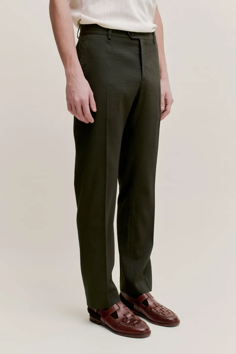 RELAXED TAILORED TROUSERS