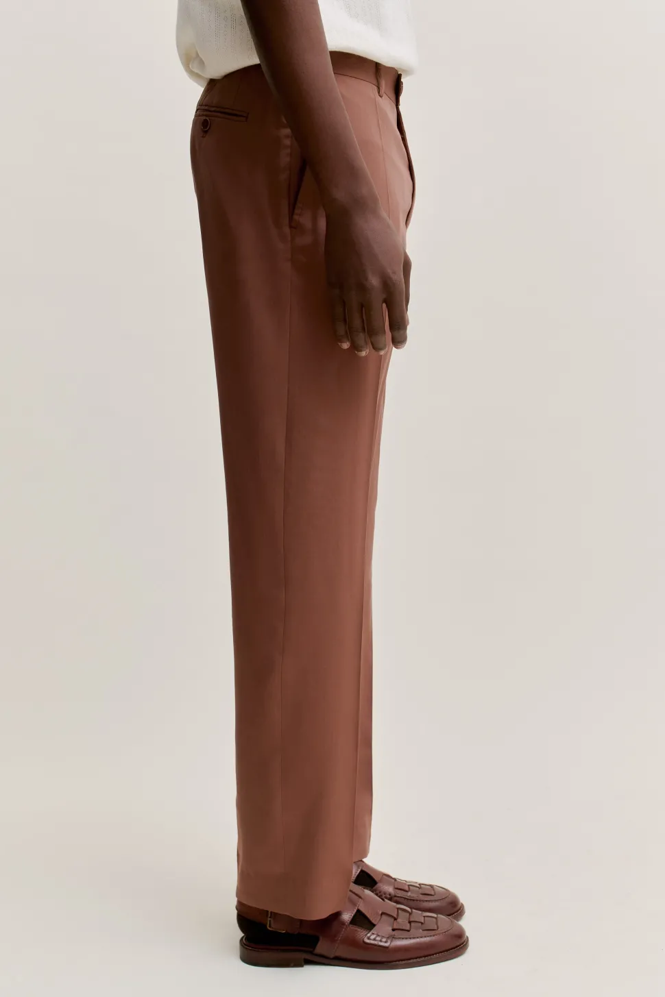 RELAXED TAILORED TROUSERS