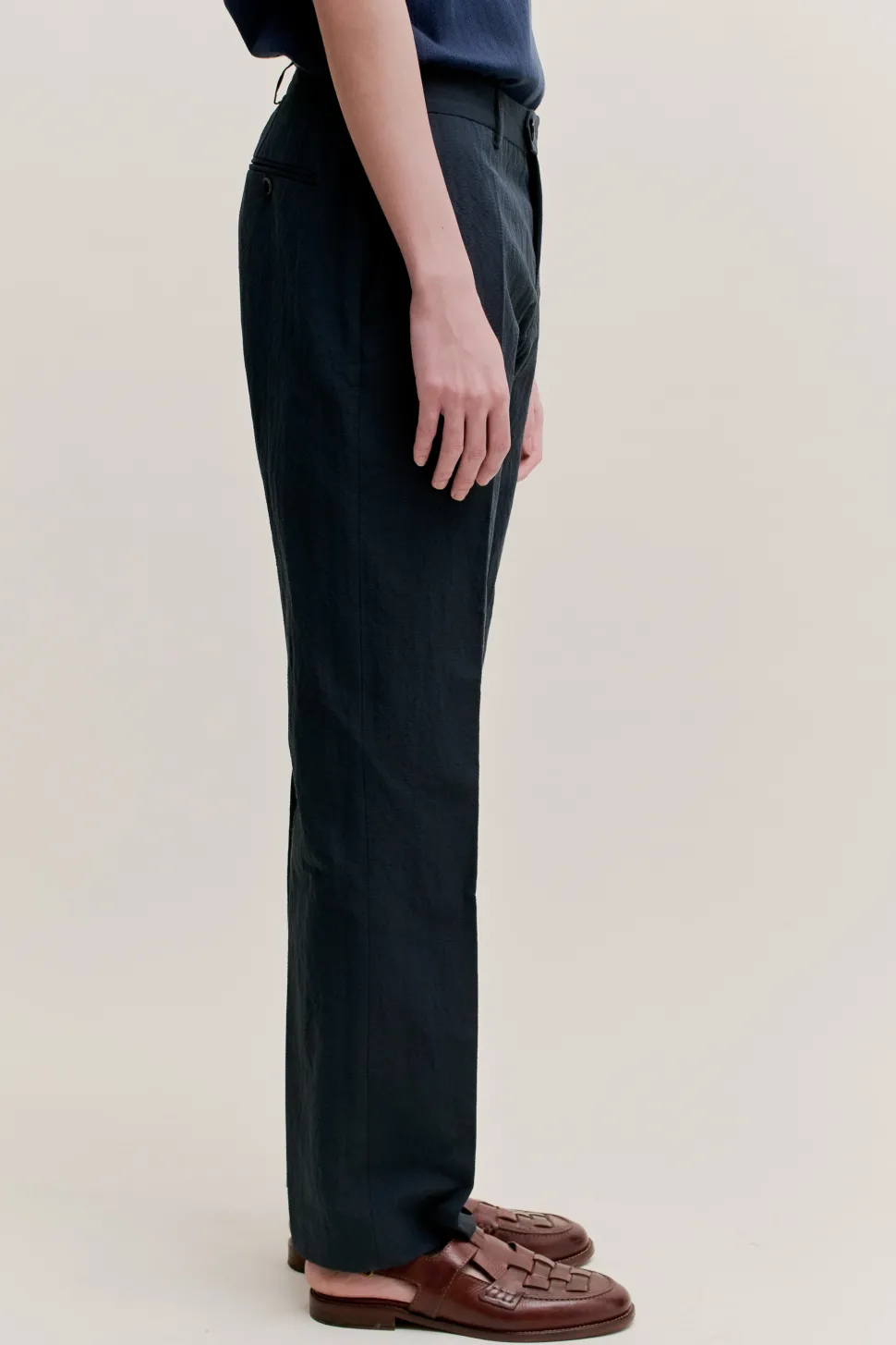 RELAXED TAILORED TROUSERS