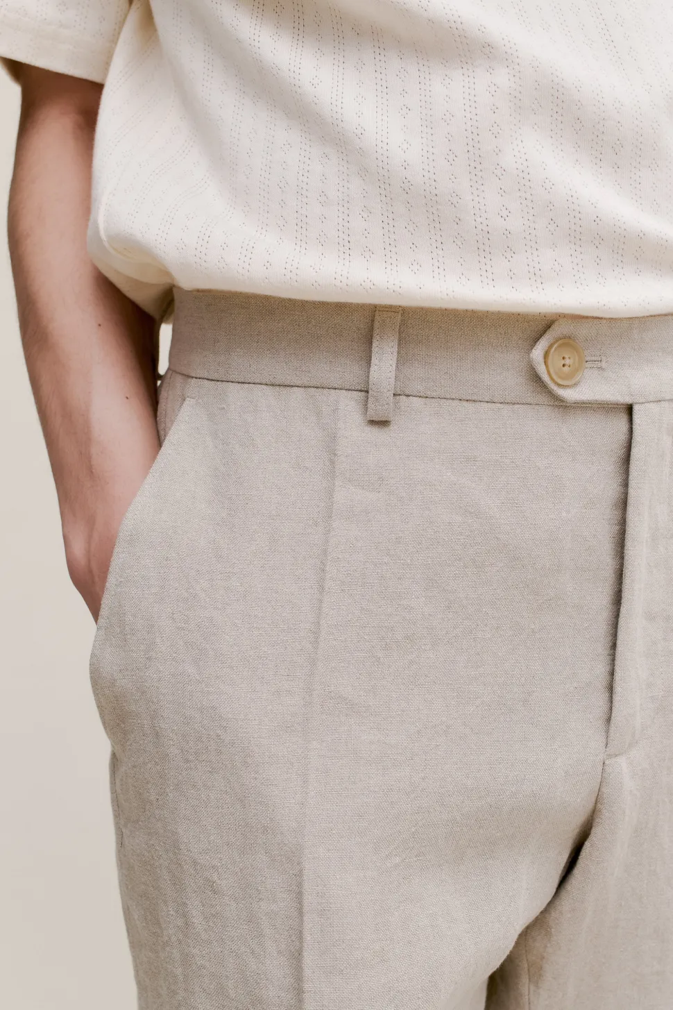 RELAXED TAILORED TROUSERS
