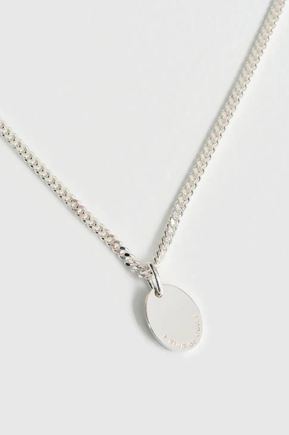 SIGNET NECKLACE SILVER
