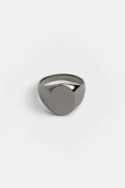 SIGNET RING BLACK