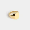 SIGNET RING SOLID GOLD