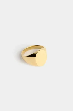 SIGNET RING SOLID GOLD
