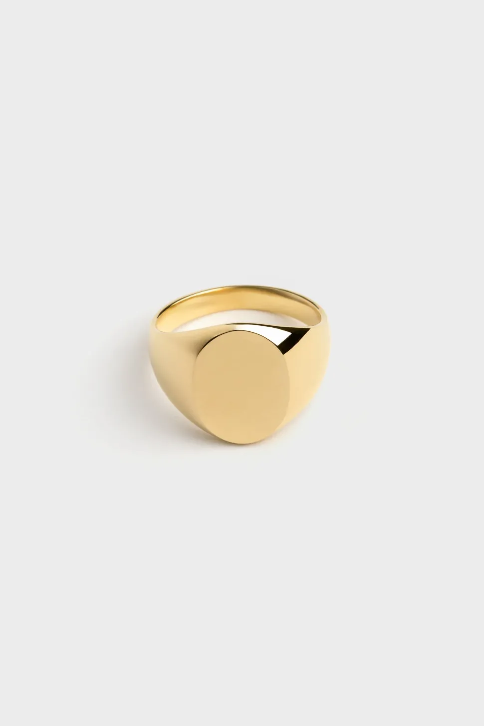 SIGNET RING SOLID GOLD