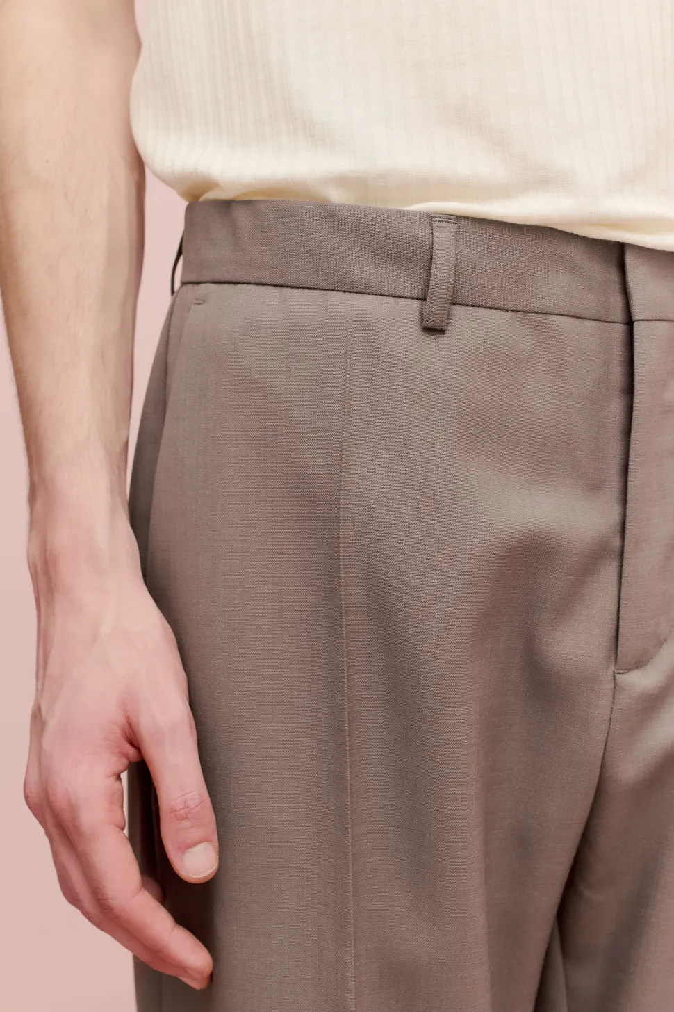 TAILORED WIDE TROUSERS