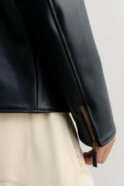 VALON VEGAN LEATHER JACKET