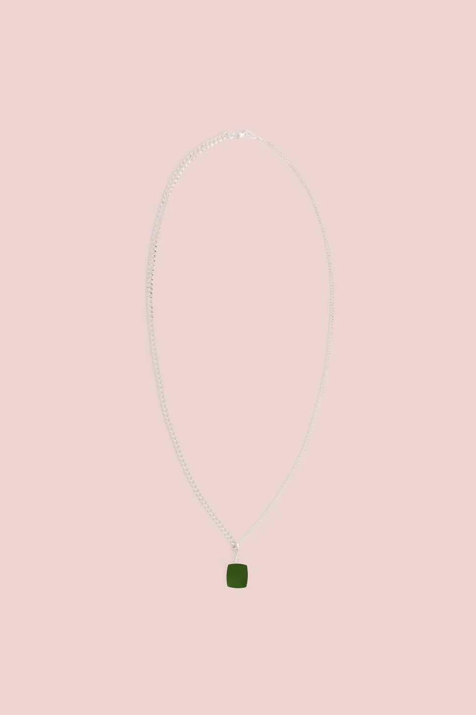 YIN YANG NECKLACE WITH STONE